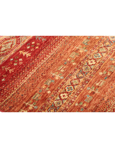 Rug Siva Pakistan 80x117 Red Terracotta