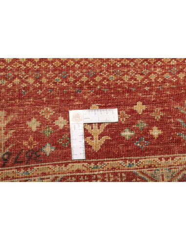 Tappeto Siva Pakistan 80x117 Rosso Terracotta