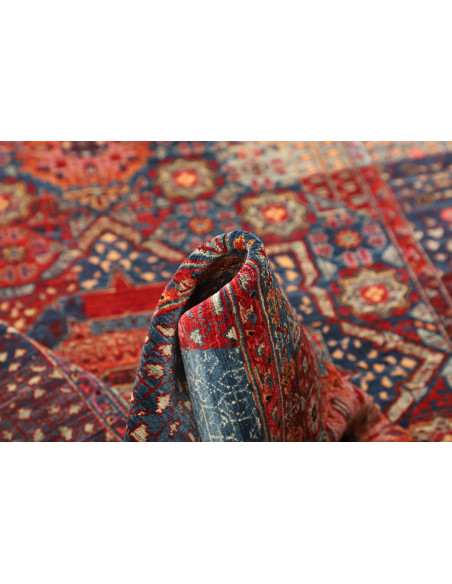 Tappeto Mamlouk Pakistan 117x179 Rosso Blu