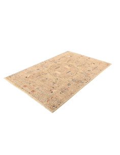 Tappeto Mamlouk Pakistan 126x188 Beige Terracot 2