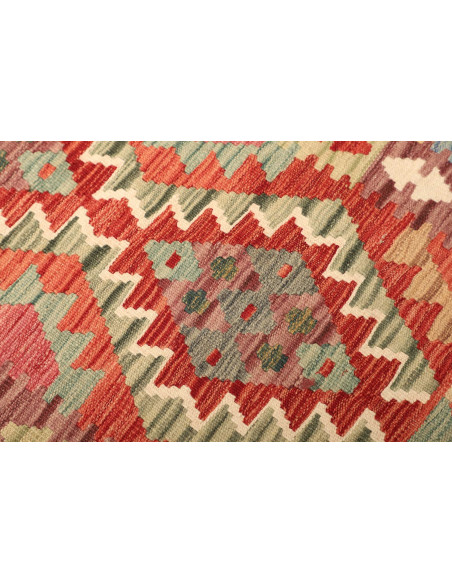 Kilim 77x248 Cm Kilim, Afghanistan, Lana Cardata A Mano
