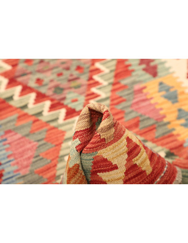 Kilim 77x248 Cm Kilim, Afghanistan, Hand-carded Wool (warp: