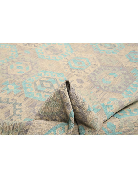 Kilim 262x290 Cm Kilim, Afghanistan, Hand-carded Wool (warp: