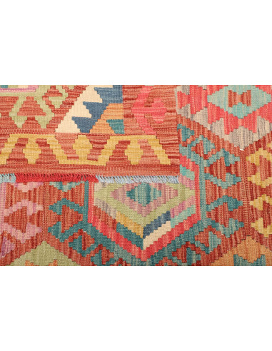 Kilim 207x293 Cm Kilim Afghanistan Hand-carded Wool (warp: