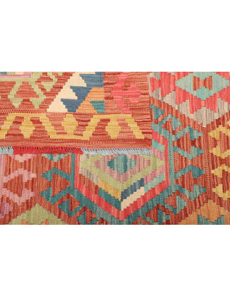 Kilim 207x293 Cm Kilim Afghanistan Hand-carded Wool (warp: