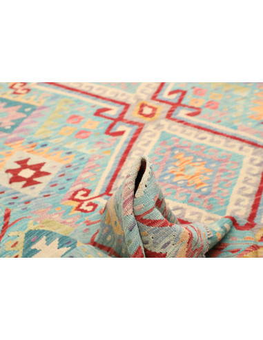 Kilim 205x290 Cm Kilim Afghanistan Hand-carded Wool (cotton