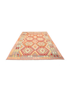 Kilim 211x299 Cm Kilim Afghanistan Lana Cardata A Mano 2