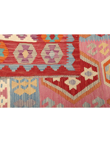 Kilim 202x290 Cm Kilim, Afghanistan, Lana Cardata A Mano