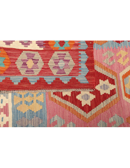 Kilim 202x290 Cm Kilim, Afghanistan, Lana Cardata A Mano