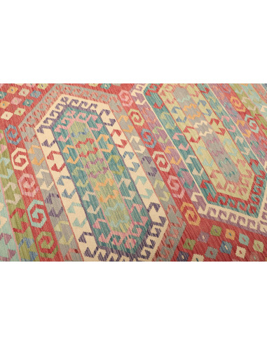 Kilim 208x301 Cm Kilim, Afghanistan, Lana Cardata A Mano