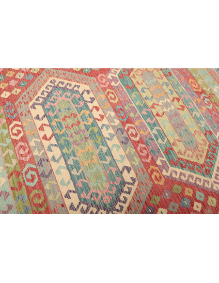Kilim 208x301 Cm Kilim, Afghanistan, Lana Cardata A Mano