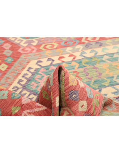 Kilim 208x301 Cm Kilim, Afghanistan, Lana Cardata A Mano