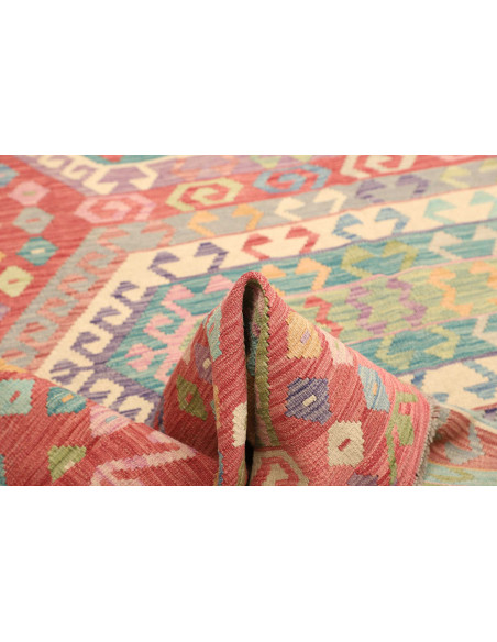 Kilim 208x301 Cm Kilim, Afghanistan, Hand-carded Wool (warp: