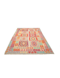 Kilim 178x240 Cm Kilim Afghanistan Lana Cardata A Mano 2