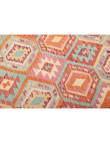 Kilim 169x253 Cm Kilim. Afghanistan. Hand-carded Wool (warp: