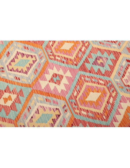 Kilim 169x253 Cm Kilim. Afghanistan. Hand-carded Wool (warp: