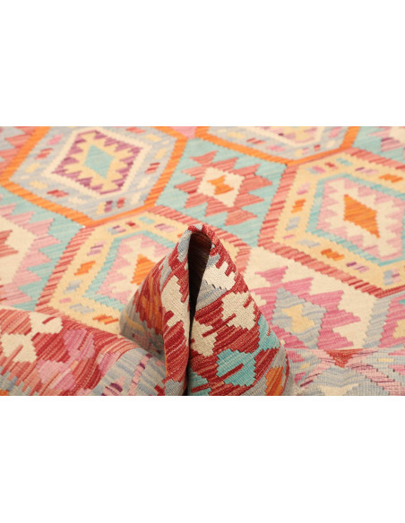 Kilim 169x253 Cm Kilim. Afghanistan. Hand-carded Wool (warp: