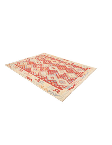 Kilim 183x245 Cm Kilim Afghanistan, Hand-carded Wool (warp:
