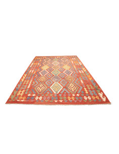 Kilim 205x293 Cm Kilim Afghanistan, Lana Cardata A Mano 2