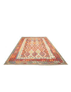 Kilim 210x294 Cm Kilim Afghanistan Lana Cardata A Mano 2
