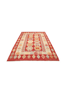 Kilim 170x242 Cm Kilim Afghanistan Lana Cardata A Mano 2