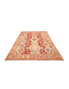 Kilim 182x248 Cm Kilim, Afghanistan, Hand-carded Wool (warp: 2