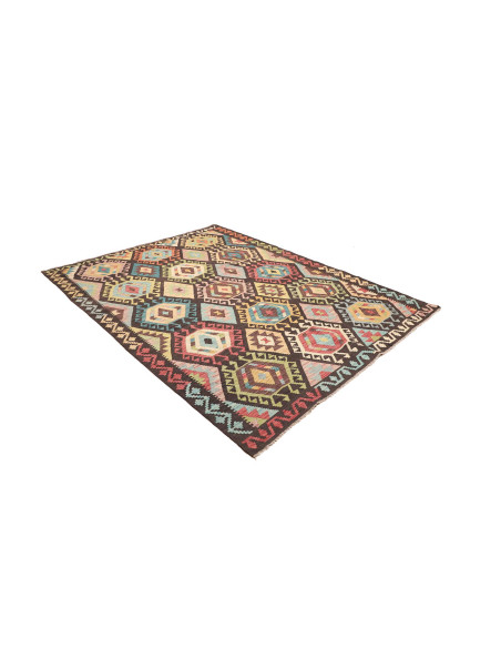 Kilim 174x238 Cm Kilim Afghanistan Lana Cardata A Mano