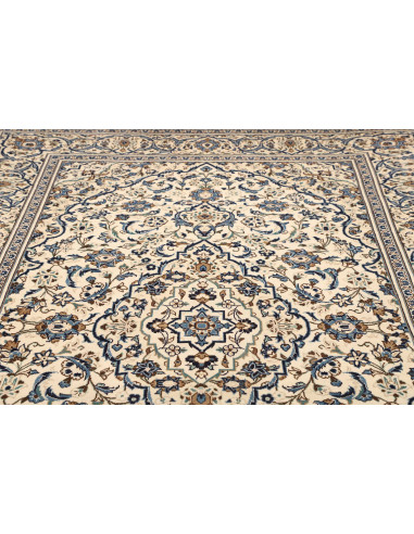Kashan 195x305 Cm Kashan, Persia, Hand-carded Wool (warp: