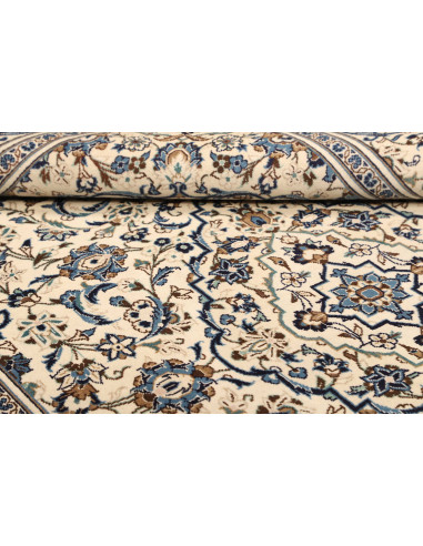 Kashan 195x305 Cm Kashan, Persia, Hand-carded Wool (warp: