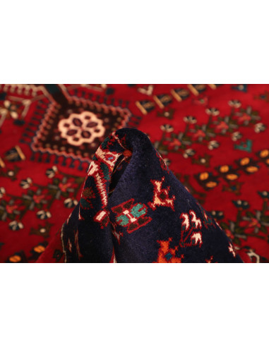 Shiraz 158x237 Cm Shiraz, Persia, Lana Cardata A Mano