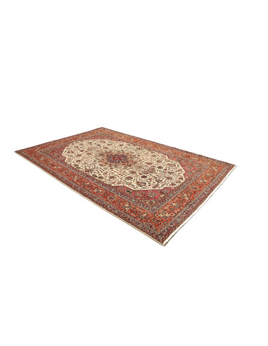 Tabriz 203x302 Cm Tabriz, Persia, Lana Cardata A Mano