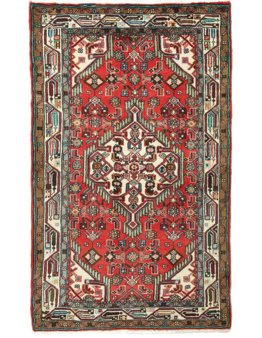 82x137 Cm Tappeto Tribale, Persia, Lana trama: Cotone