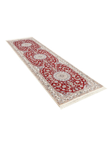 Nain 9la 90x309 Cm Nain 9la, Persia, Hand-carded Wool And