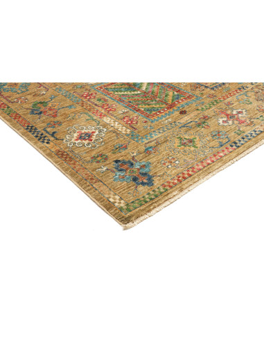 Tappeto Tribal Pakistan 147x205 Ocra Blu
