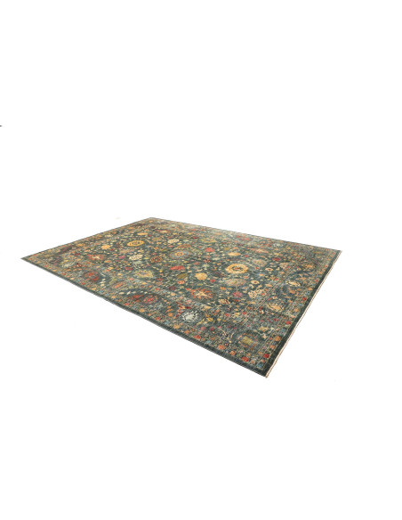 Rug Shahi Fine Pakistan 262x360 Petrol Blue Gol