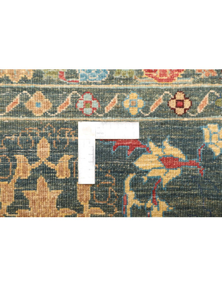 Rug Shahi Fine Pakistan 262x360 Petrol Blue Gol