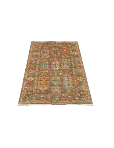 Tappeto Tribal Pakistan 83x126 Marrone Terra Tu