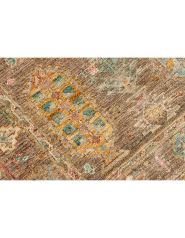 Tappeto Tribal Pakistan 83x126 Marrone Terra Tu