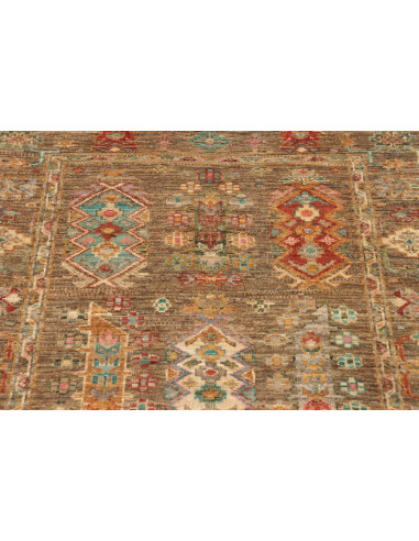 Tappeto Tribal Pakistan 83x126 Marrone Terra Tu