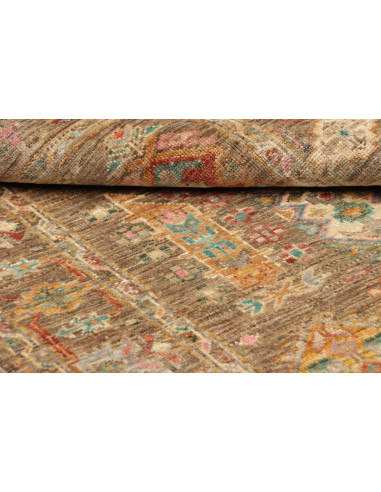 Tappeto Tribal Pakistan 83x126 Marrone Terra Tu