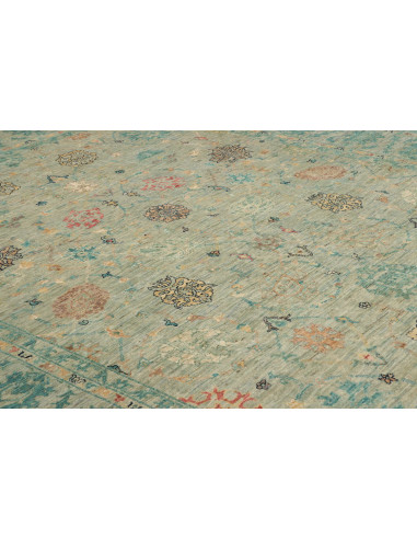 Rug Zigler Fine Pakistan 246x339 Teal Turquoise