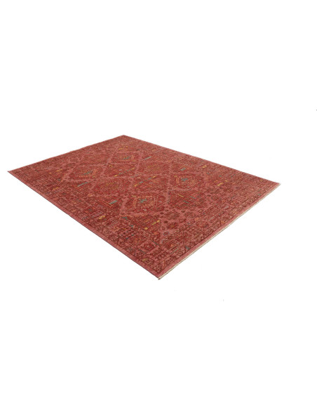 Tappeto Tribal Pakistan 171x234 Rosso Terracott