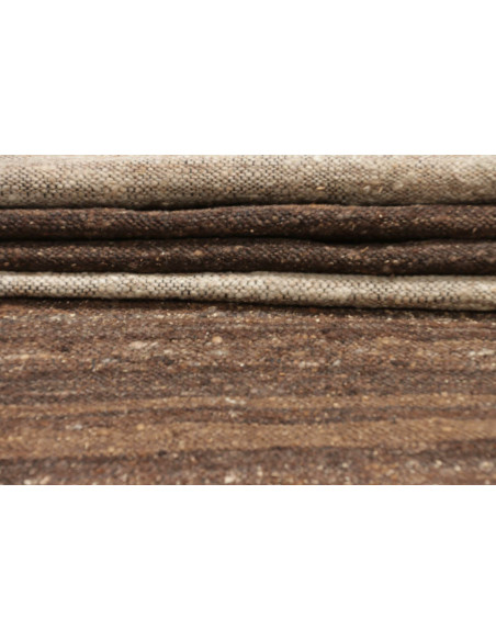 Rug Kilim Kavir Persia maroon green 63x1690