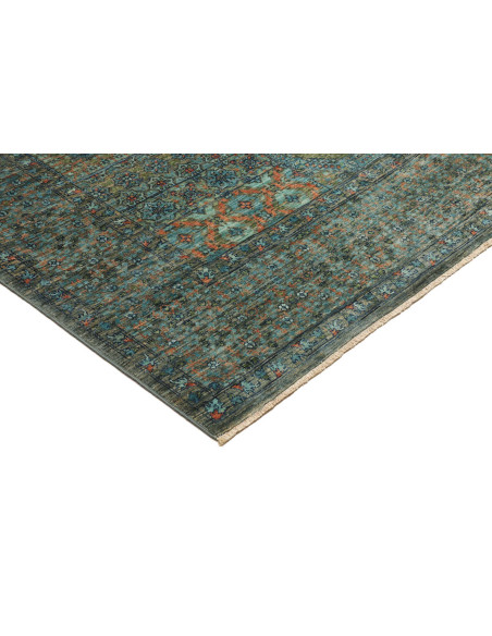 Rug Mamlouk Pakistan 168x240 Petrol Blue Green