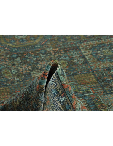 Rug Mamlouk Pakistan 168x240 Petrol Blue Green