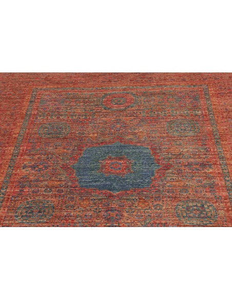 Tappeto Mamlouk Pakistan 147x194 Terracotta Ros