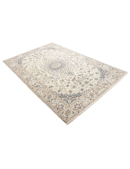 Nain 9la 154x242 Cm Nain 9la, Persia, Hand-carded Wool And