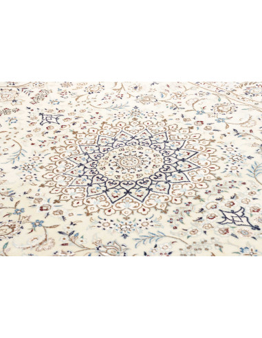 Nain 9la 154x242 Cm Nain 9la, Persia, Hand-carded Wool And