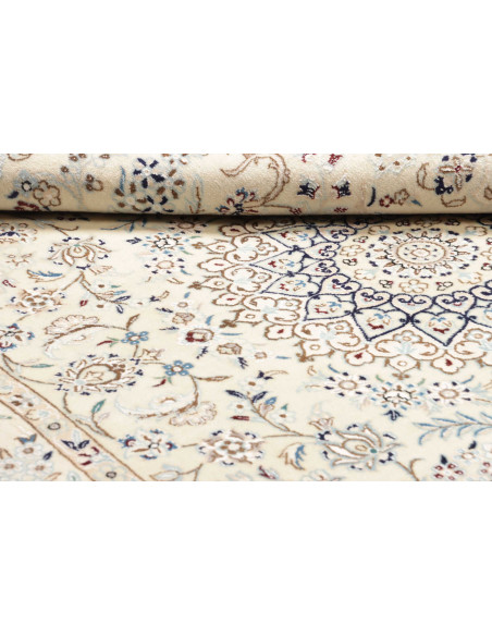Nain 9la 154x242 Cm Nain 9la, Persia, Hand-carded Wool And