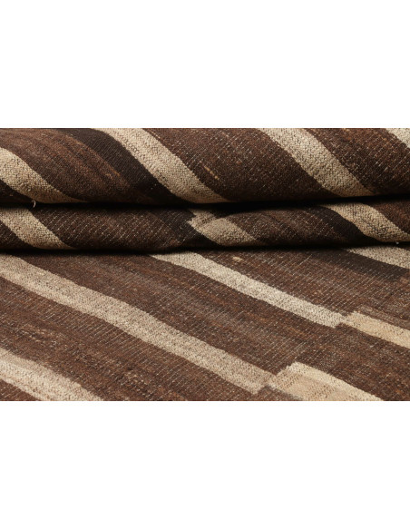 Rug Kilim Kavir Persia green maroon 197x302